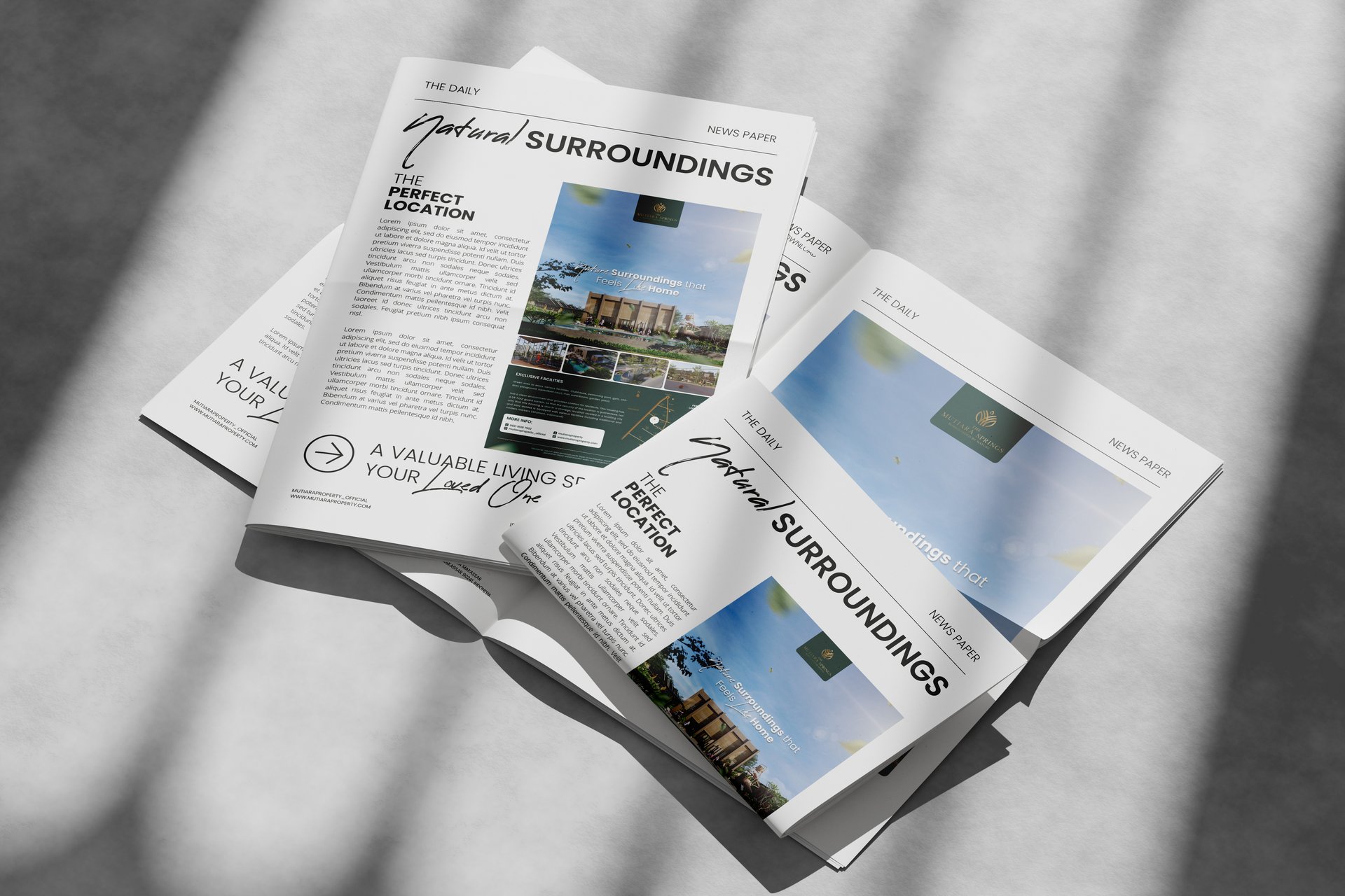 The Mutiara Springs, branding